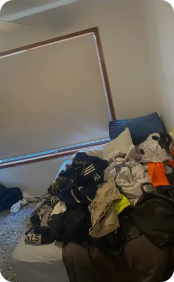 The Entrance — original bedroom before refresh